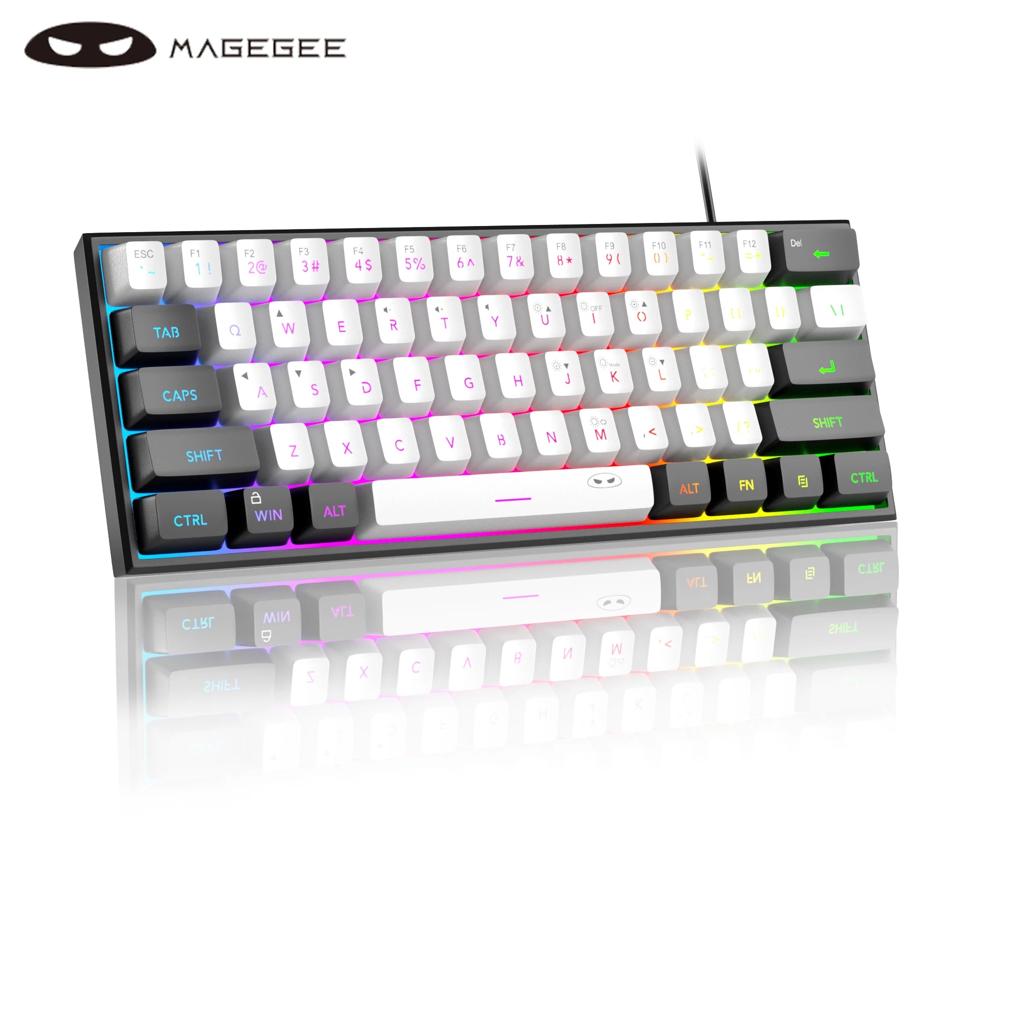 Compact Wired Keyboard  RGB
