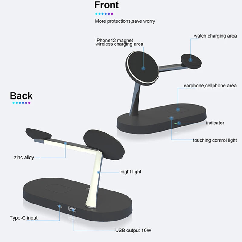 3 in 1 Wireless Charger Stand