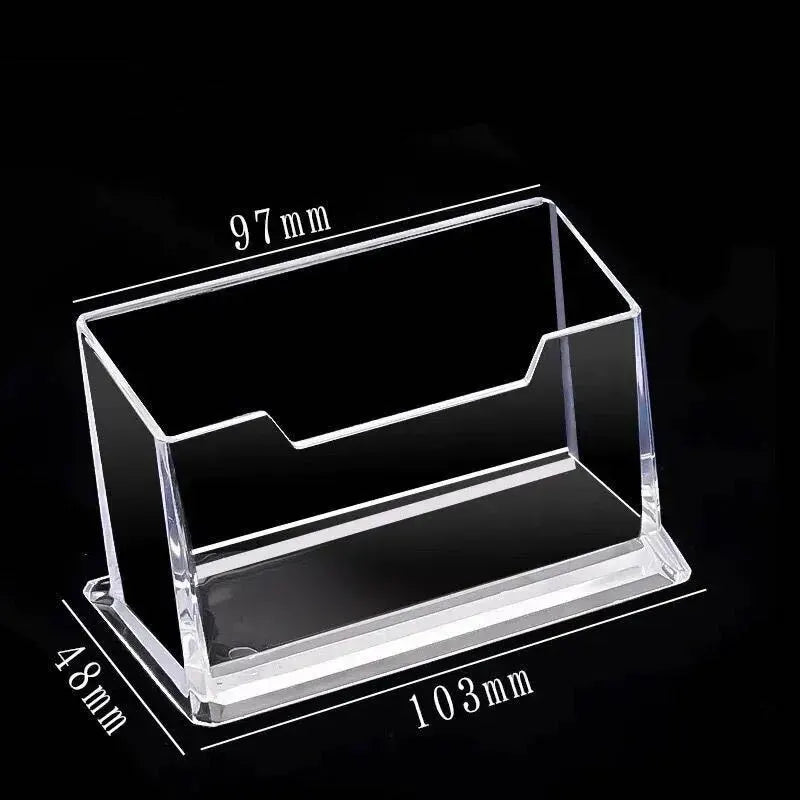 Clear box storage
