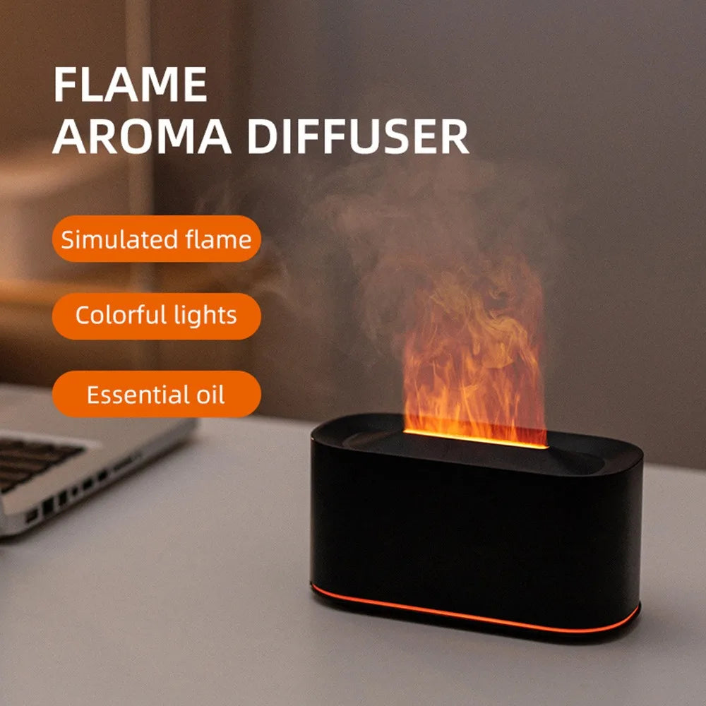 Essential Oil Diffuser Flame