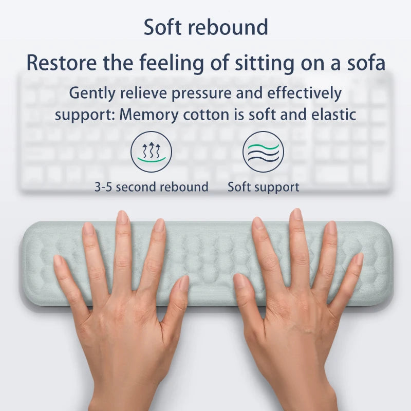 Keyboard Mouse Wrist Rest Pad