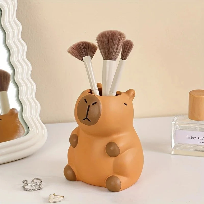 Cute Capybara Pen Holder