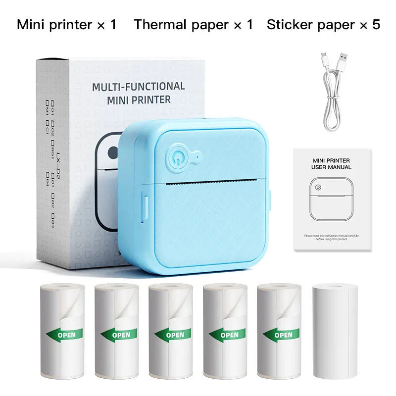 Portable Mini Printers  Bluetooth