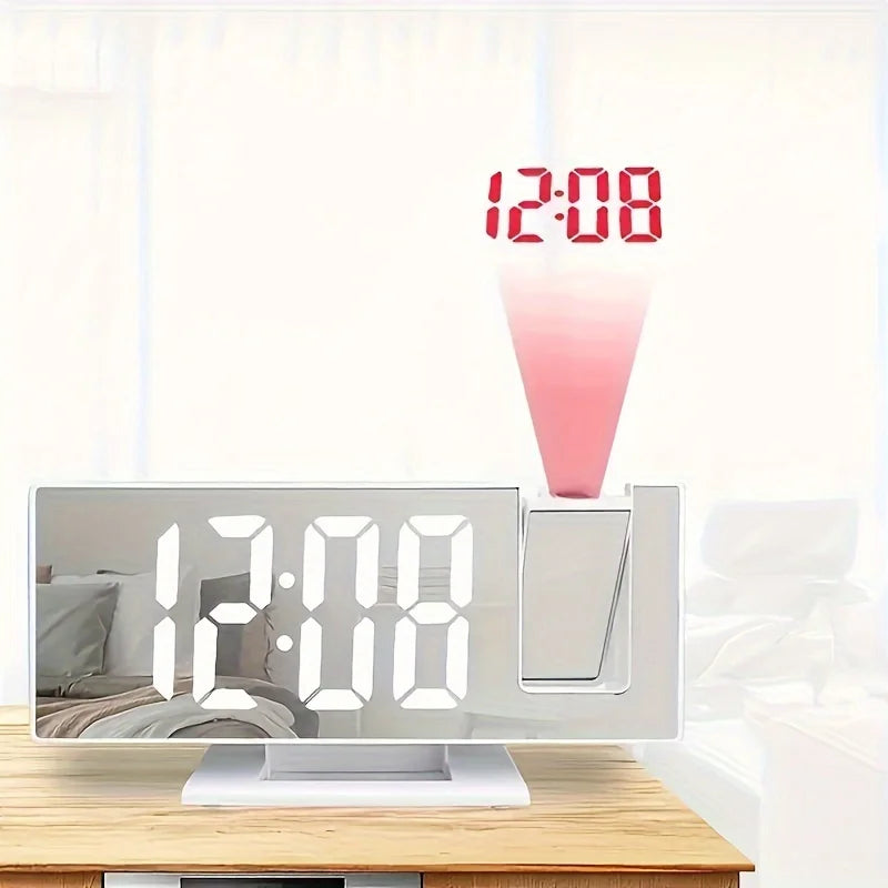 Projection alarm clock  multifunction