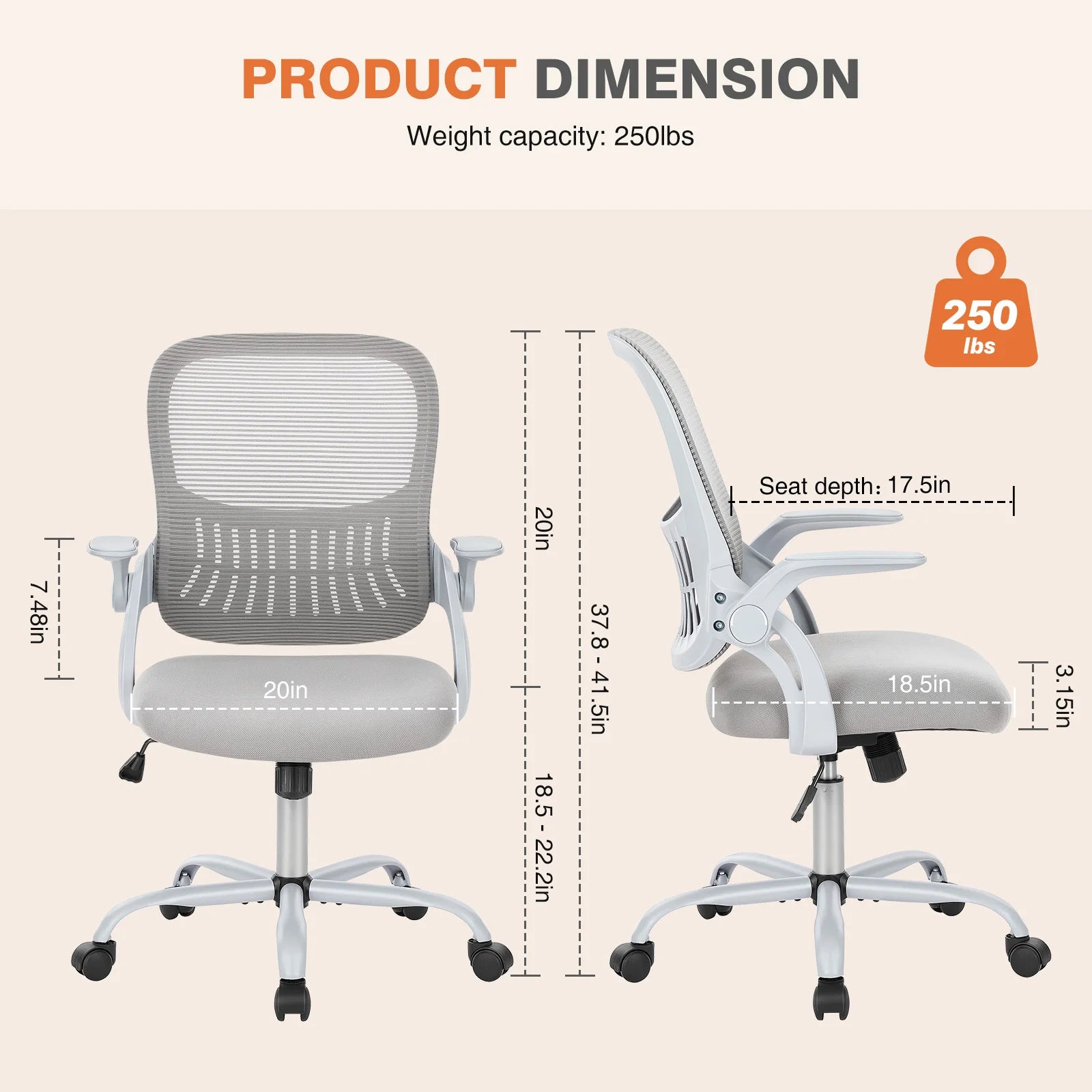 Ergonomic  Office Desk Chair
