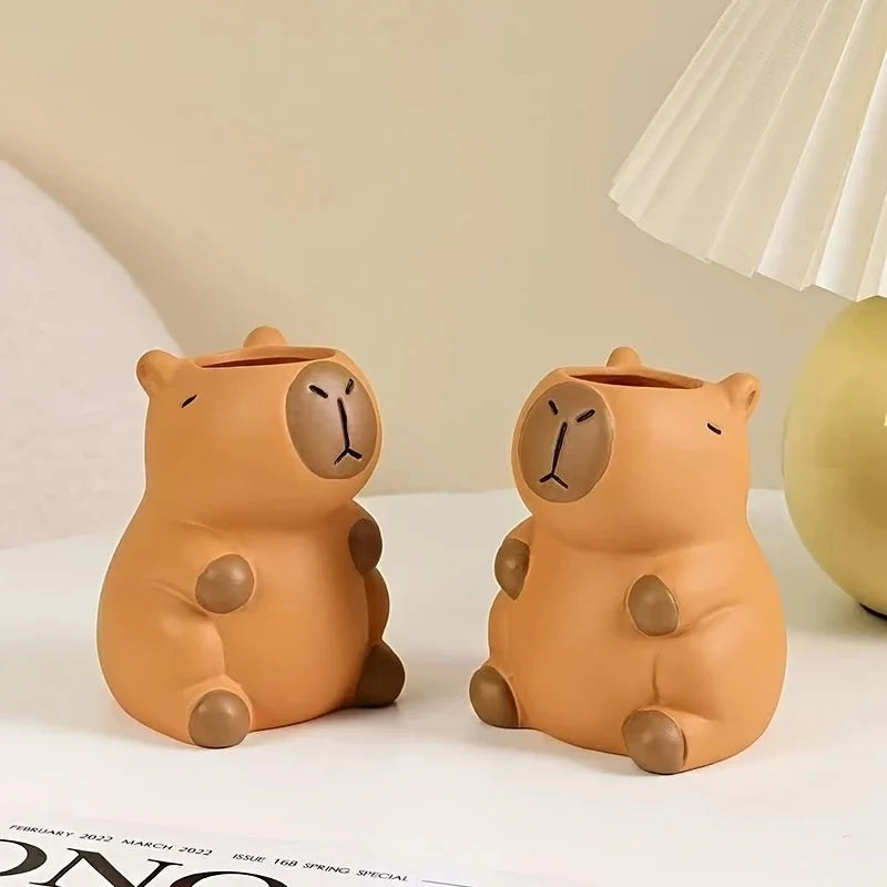 Cute Capybara Pen Holder