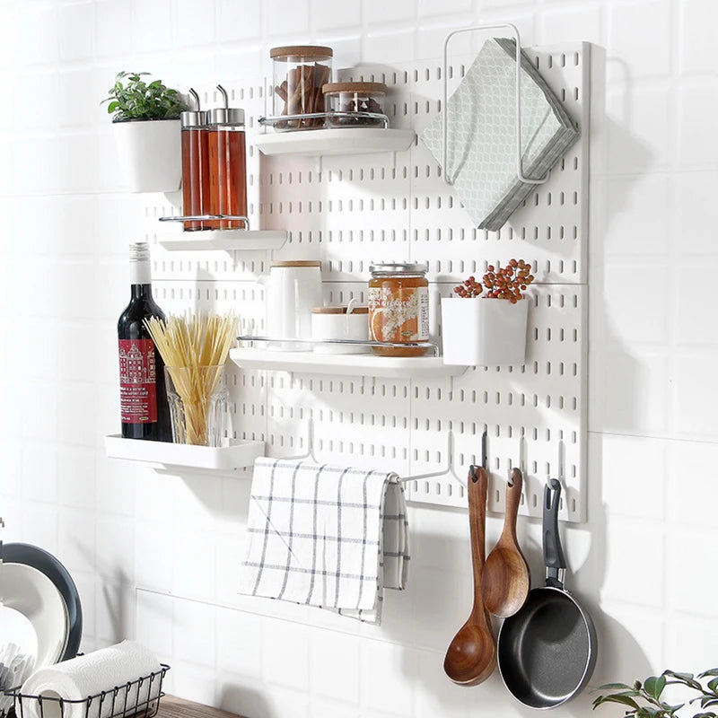 DIY Pegboard Accessories Kitchen Organization