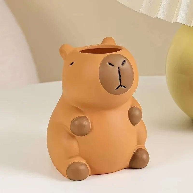 Cute Capybara Pen Holder