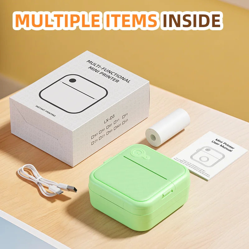 Portable Mini Printers  Bluetooth