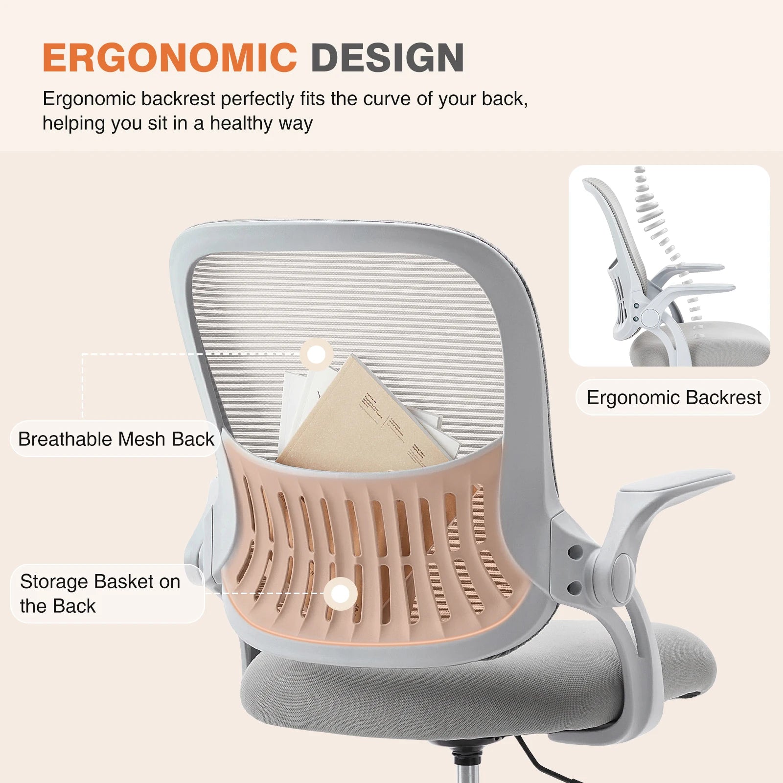 Ergonomic  Office Desk Chair