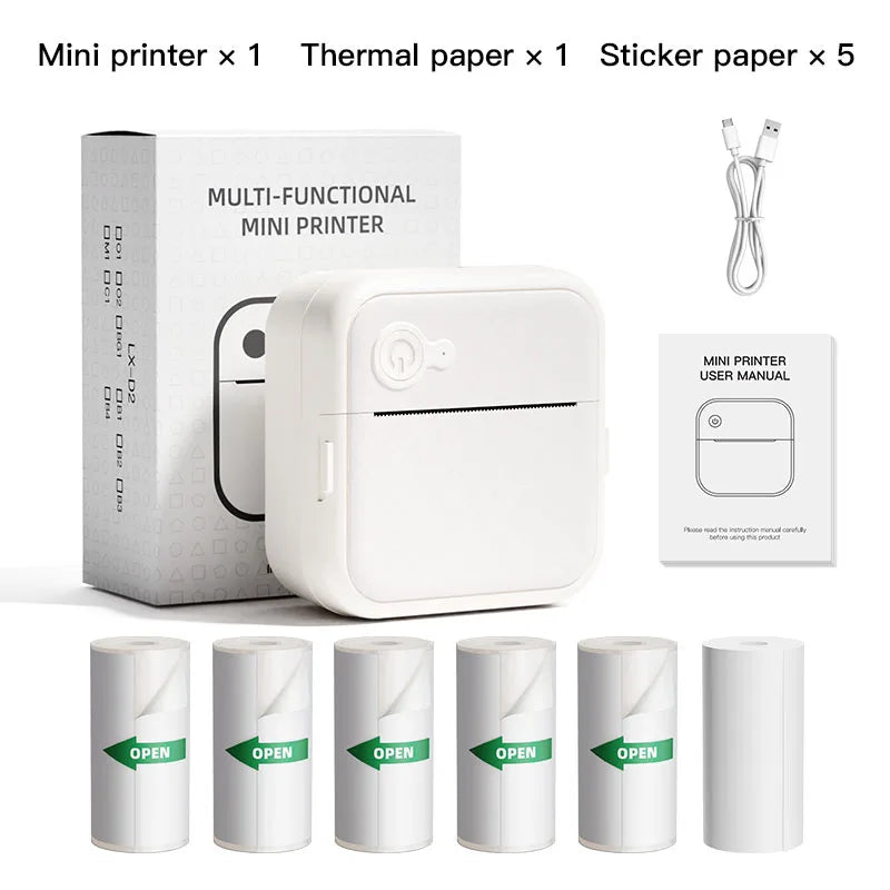 Portable Mini Printers  Bluetooth