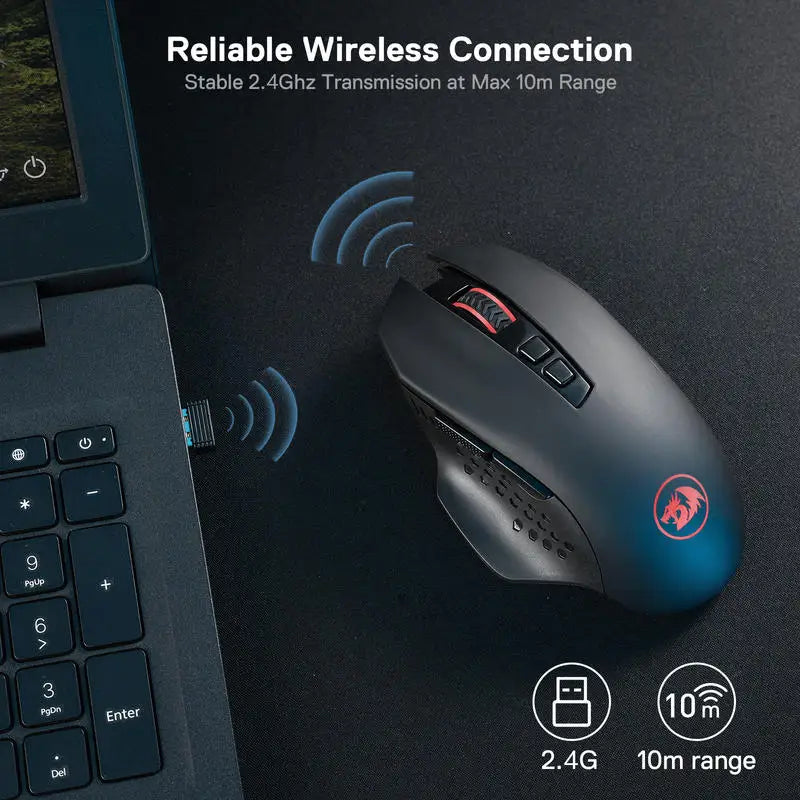 Redragon M656 Gainer Wireless Gaming Mouse
