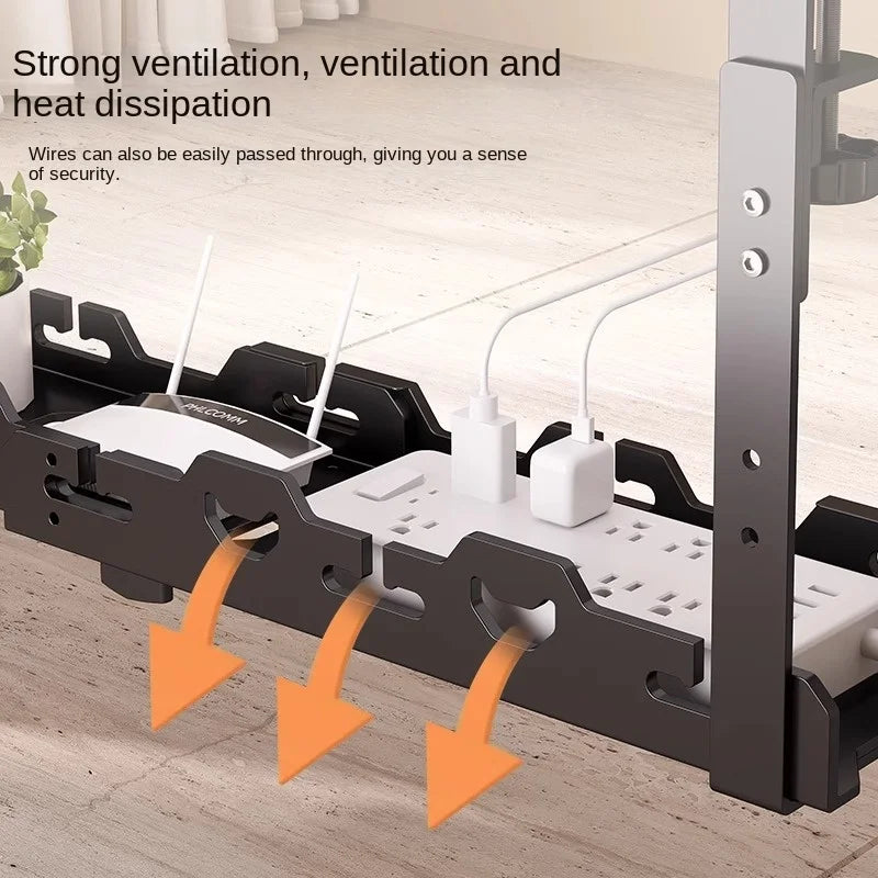 Under Table Storage Rack