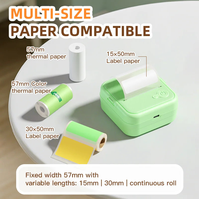 Portable Mini Printers  Bluetooth