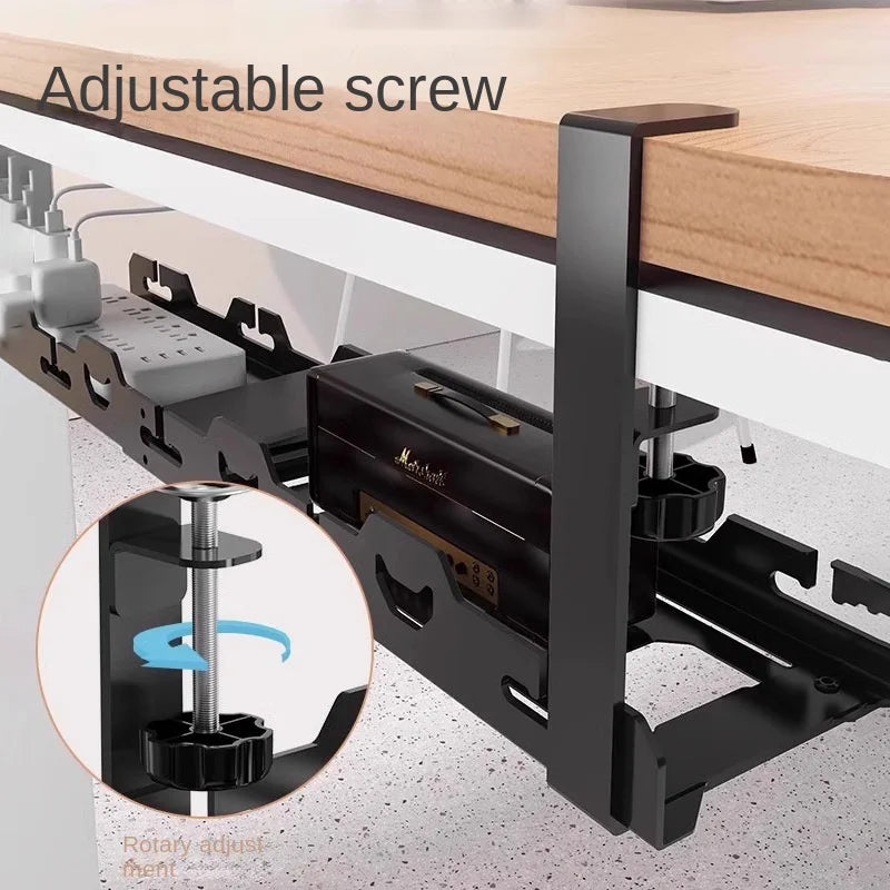 Under Table Storage Rack