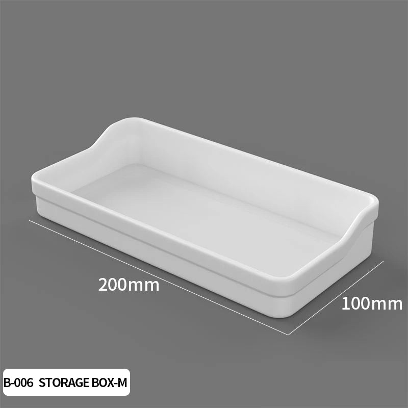 Desktop pegboard storage kit.