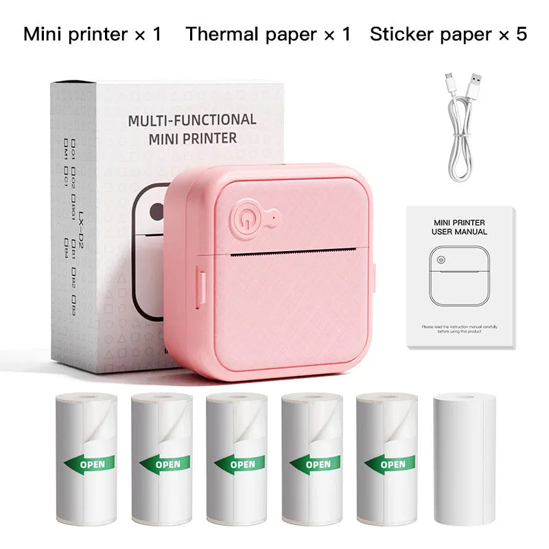 Portable Mini Printers  Bluetooth